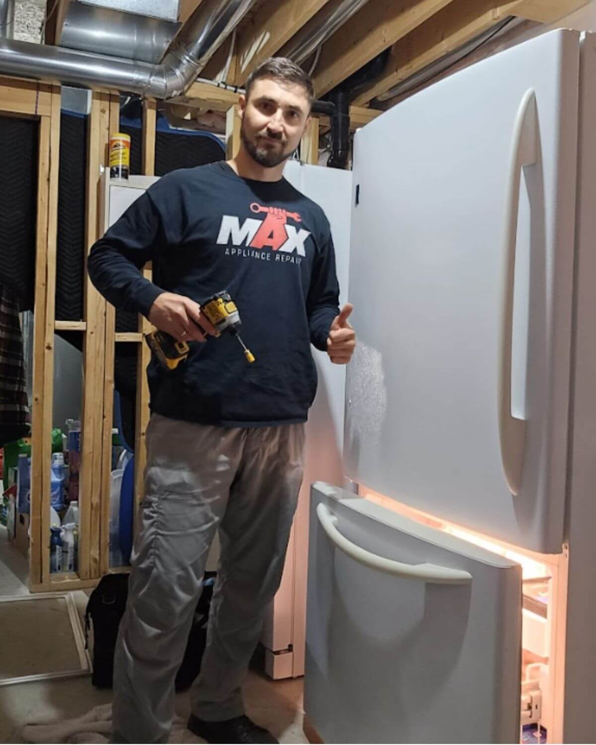 expert technician fridge repairs in jacksonville