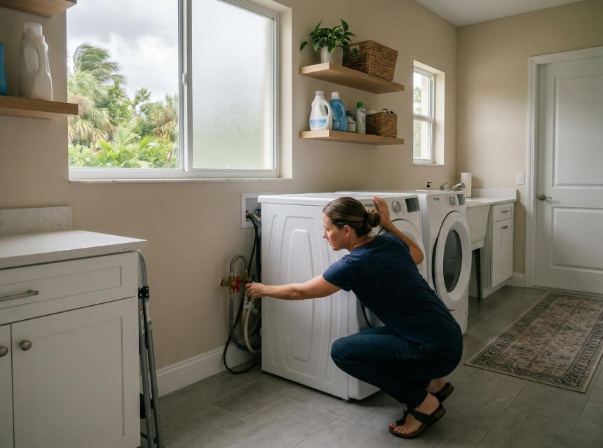 unplug appliances as part of hurricane prep