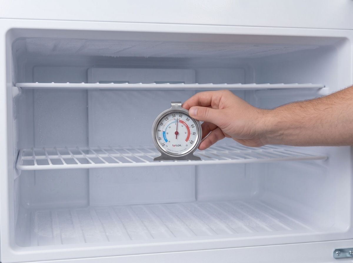 freezer cold but not freezing