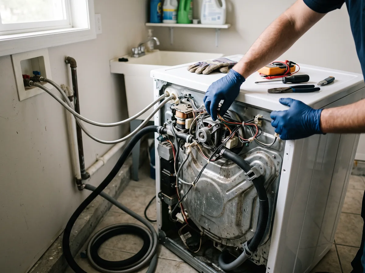 repair or replace washing machine firm diagnosis